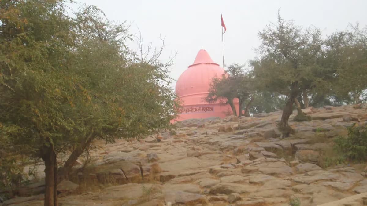Shri Dauji Mandir (Balarama Seat of Braj) in Baldeo, Mathura Braj Bhoomi - Real Darshan Photograph