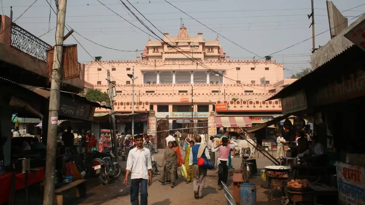 Shri Radha Rani Janmasthan Mandir (Rawal) in Rawal, Mathura Braj Bhoomi - Real Darshan Photograph