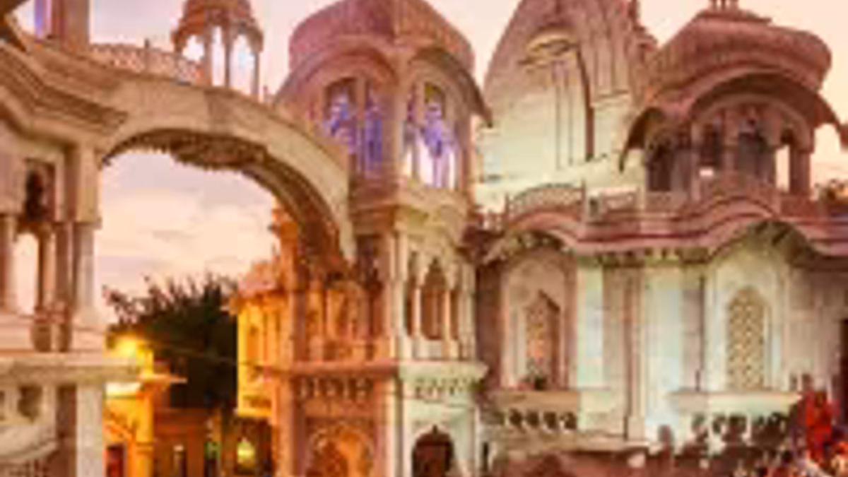 ISKCON Sri Sri Krishna Balaram Mandir in Vrindavan, Mathura Braj