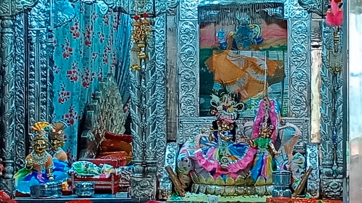 Nidhivan Temple (Sacred Rasleela Grove) in Vrindavan, Mathura Braj